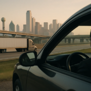 Out-of-state trucking company Dallas accident claim near a Dallas highway