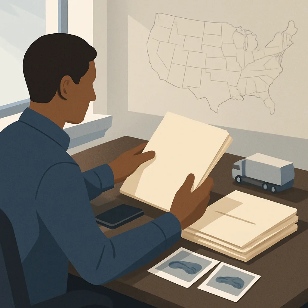 Preserving evidence for an out-of-state truck accident claim in Dallas