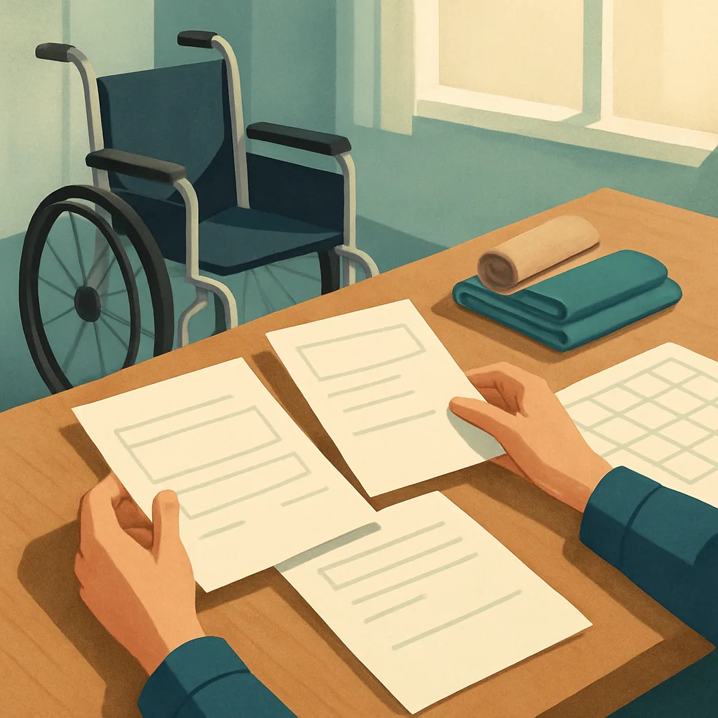 Rehabilitation and mobility equipment planning for future truck accident medical costs in Dallas